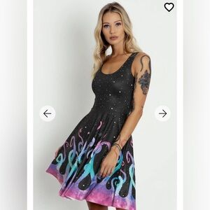 Blackmilk Space Tentacles Longline Scoop Dress